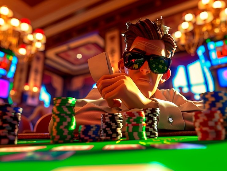Antarmuka pemain Table Games pemburujitu dengan statistik dan riwayat putaran